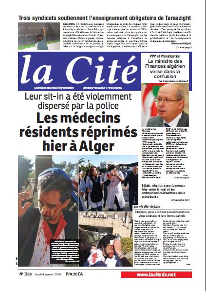 médecins résidents violemment agressés par la police le mercredi 03 janvier 2018 à Alger - Page 2 168