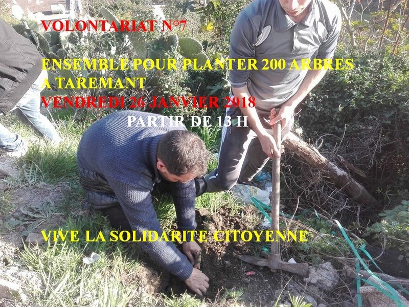 ENSEMBLE POUR PLANTER 200 ARBRES A TAREMANT VENDREDI 26 JANVIER 2018 313