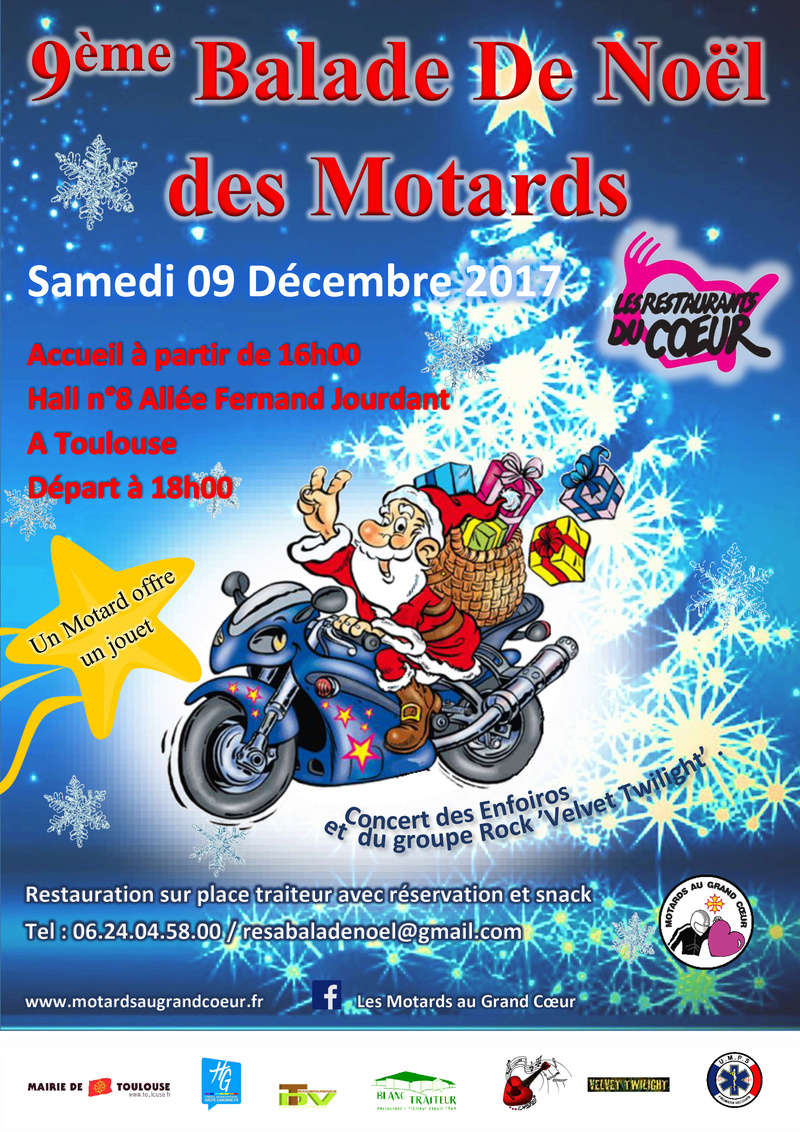 Occitanie - Noël des Motards à Toulouse 09 décembre Balade10