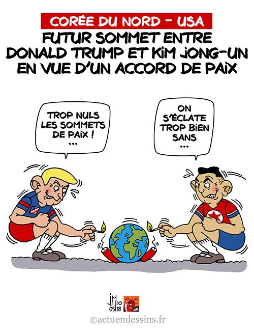 Actu en dessins de presse - Attention: Quelques minutes pour télécharger - Page 15 Trump-22