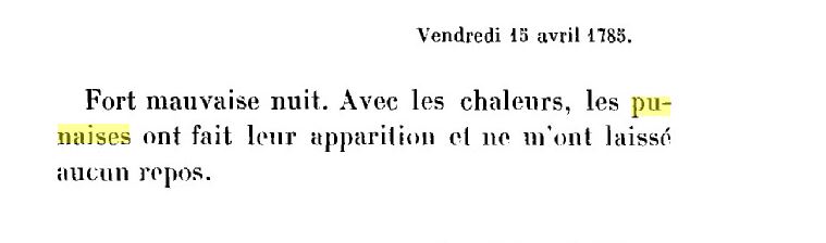 Journal de Mme Cradock : voyage en France (1783-1786) - Page 2 Punais14