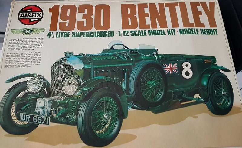 bentley blower 1930 airfix 1/12 20171114