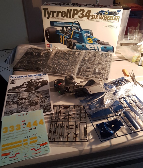 tyrrell p34 six wheeler 1/12 20180411