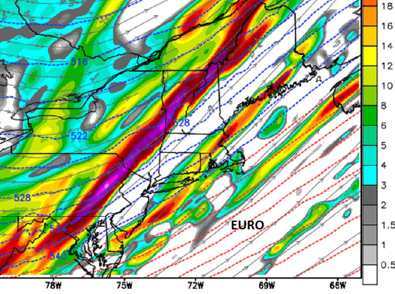 February 2nd: Light Snow Event Euro10