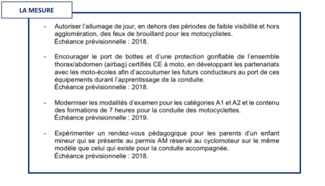 CISR Janvier 2018 : les mesures spécifiques aux motards  Captur21