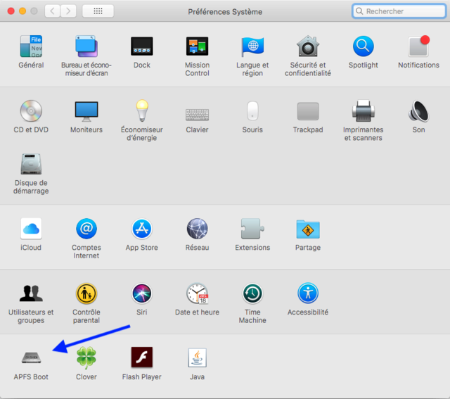 APFS Boot Selector.prefPane Captu101