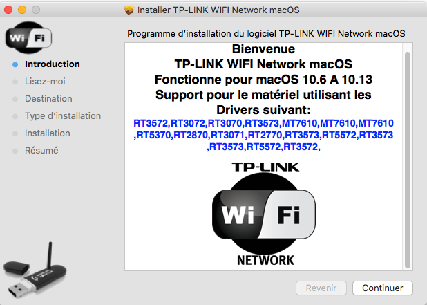 TP-LINK WIFI Network macOS Captu323