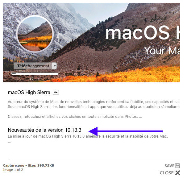 Install macOS High Sierra.app 10.13.3 Captur37