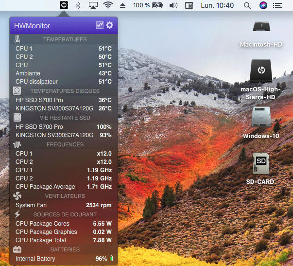 macOS High Sierra et macOS   Sierra HP Probook 4530S, 4440S, 4540S, 6460B, 6570B, 8460P, 8470p, 6470B,2570P, 9470M (UEFI) - Page 13 Hwmoni10
