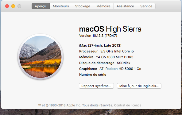 Install macOS High Sierra.app 10.13.3 Sans_105