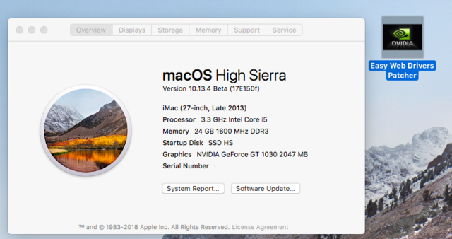 Beta macOS High Sierra Beta 10.13 1 (17B46a) a 10.13.2 Beta et +++ Untitl16