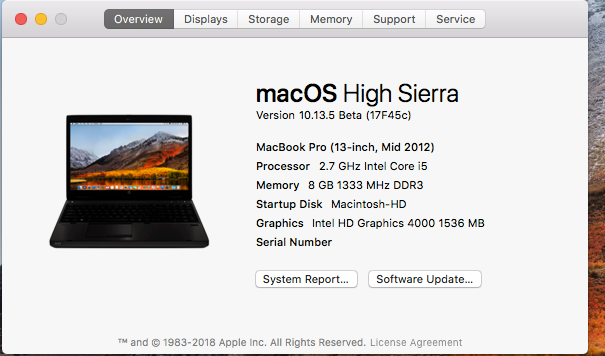 Beta macOS High Sierra Beta 10.13 1 (17B46a) a 10.13.2 Beta et +++ - Page 2 Untitl18