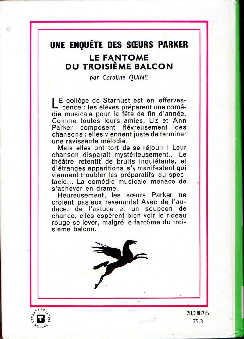 Les anciennes éditions de la série des Soeurs Parker. - Page 2 Img10910