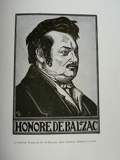 Peinture sur panneau, Gabriel Belot (1882-1962) Balzac10