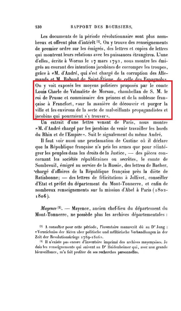 Lettres d'accréditation, de recommandation du Comte de Novion. Valmal10