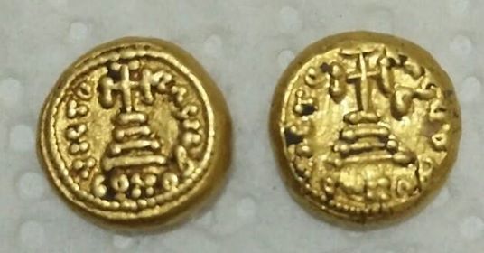 Solidi globulaires, Constans II (641-668) et son fils Constantin IV, Carthage ... 21641510