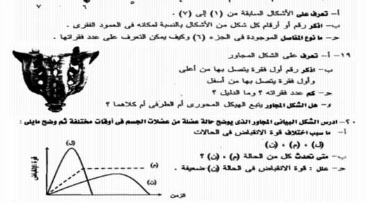 بوكليت مراجعة الدعامة والحركة احياء ثالثة ثانوي 2018 مستر محمد فتحى 2147