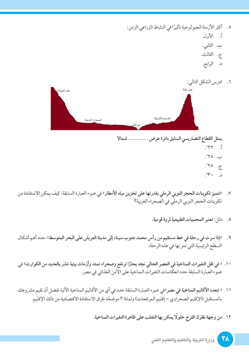 إجابة اختبار الوزارة جغرافيا أولى ثانوى ترم أول 2019 أ/ اشرف هاشم A__ou_15