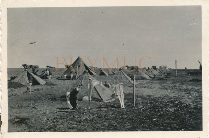 Zeltbahn camp/ German bivouac Luftwa17