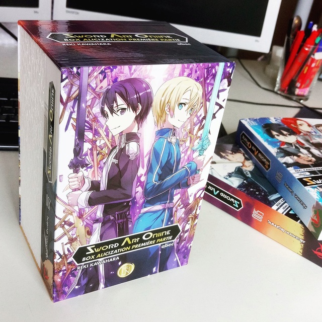 Edition collector pour le roman de "Sword Art Online : Alicization Dividing" chez Ofelbe éditions Ddqdae10