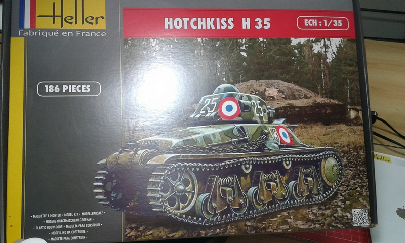 Char léger HOTCHKISS H 35 Réf 81132 20180310
