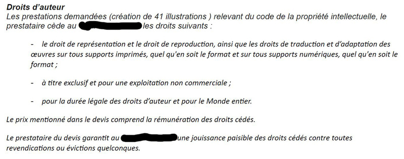 Aide au calcule des Droits d'auteur C1452310