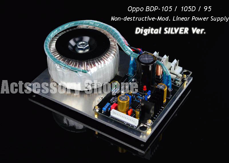 Linear Power Supply module upgrade for OPPO BDP-105 / 105D and BDP-95 105_d110