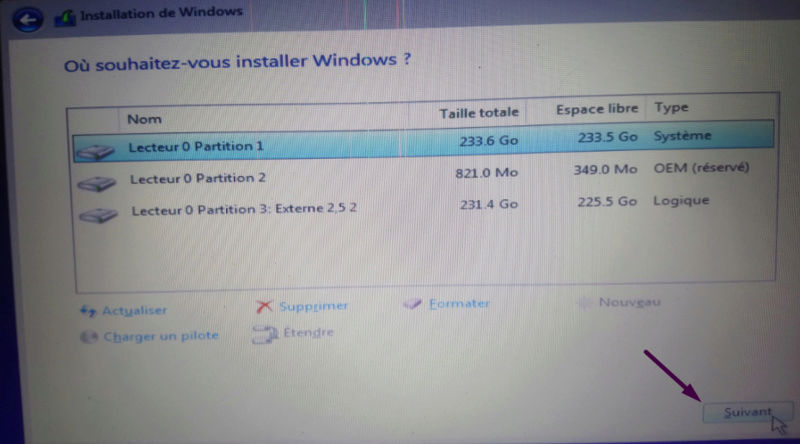 Comment installer Windows 10 version 1803 Instal16