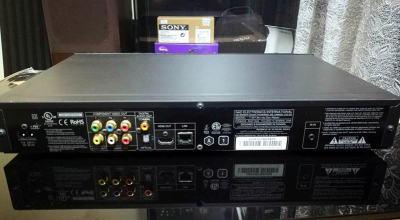 NAD T 557 Bluray Player, cinavia FREE Nadbd410