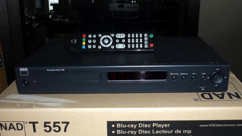 NAD T 557 Bluray Player, cinavia FREE Nadbd610