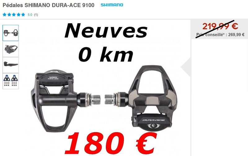 Paire de pédales Shimano Dure-Ace 9100 neuves Pedale10