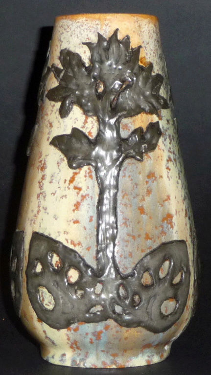 Vase en grès Art Nouveau -Jugenstill Jugens10