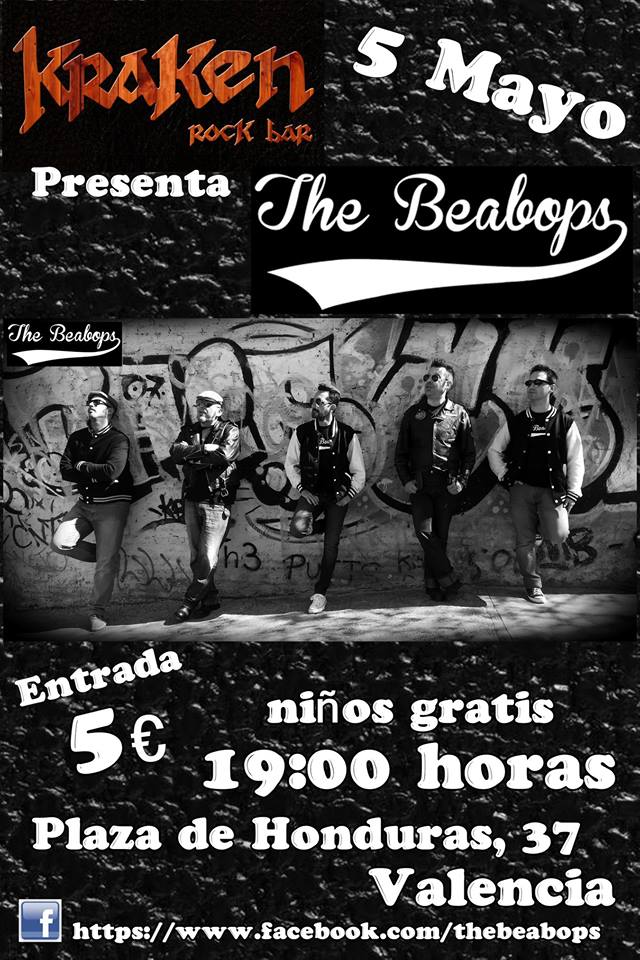 THE BEABOPS - 5 DE MAYO .KRAKEN ROCK BAR Beabop10