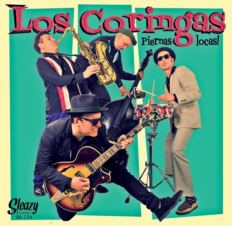 LOS CORINGAS - PIERNAS LOCAS - SLEAZY RECORDS  Cor10
