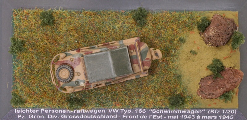 [Hasegawa] lei. Schwimmfärig Personenkraftwagen "Schwimmwagen" (Kfz 1/20)  (99) Kfz_1-10