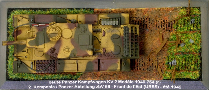 [TRUMPETER]  beute Panzer Kampfwagen KV 2 754 (r) modèle 1940  (122) Pzkpfw35