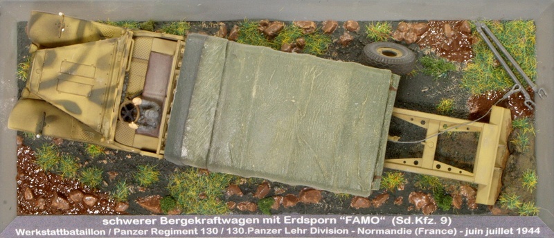 [REVELL mod.]  Bergekraftwagen mit Erdsporn "FAMO"  (Sd.Kfz. 9)  (105) Sdkfz118