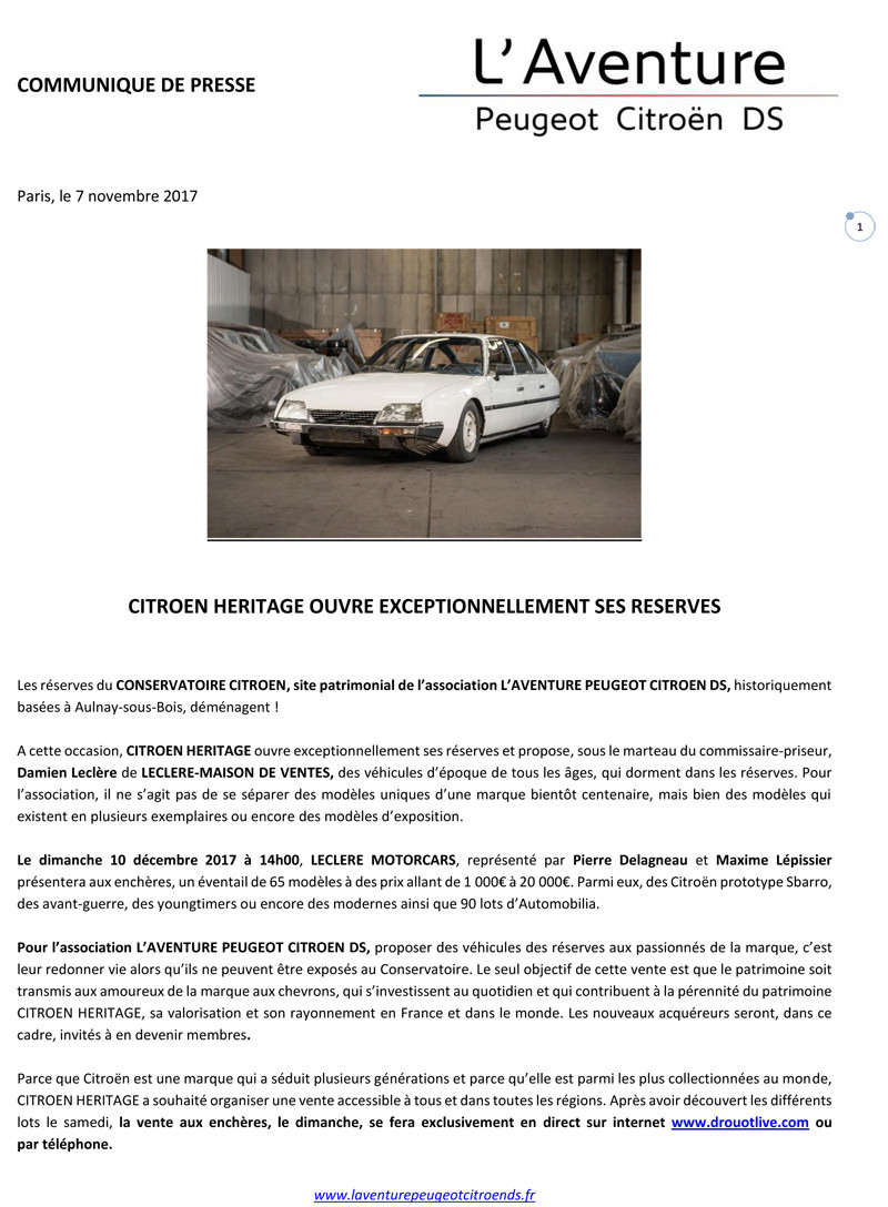 Citroën heritage Cpvent10