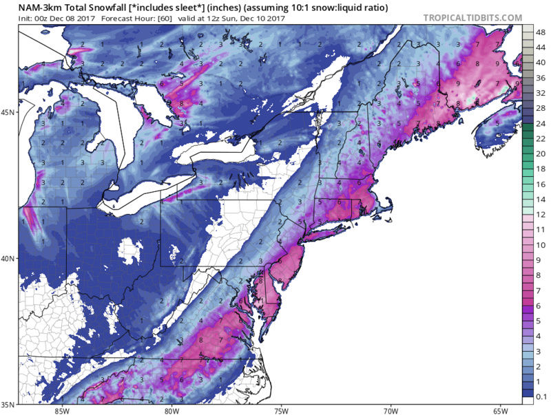 Possible Snowstorm December 8th-9th - Page 13 Nam3km10
