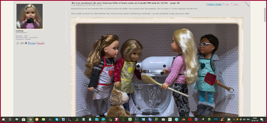 Mes poupées au Canada/USA : 25/06 - p.36   (nettoyage de voiture, balade et question, robe amérindienne, esquimau glacé) - Page 20 Screen58