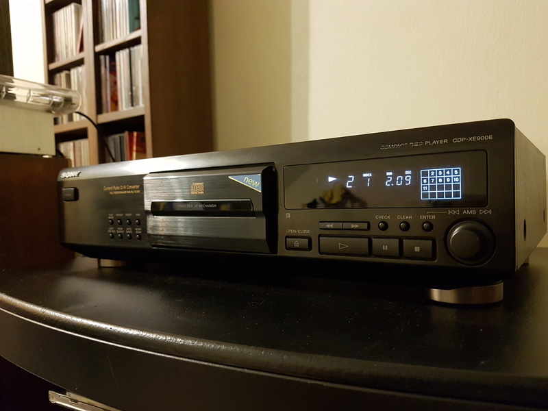 Sony CDP-XE900 CD Player 20180310