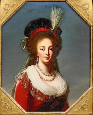 Marie-Antoinette en buste, robe rouge et toque, par et d'après Elisabeth Vigée Le Brun  - Page 2 16334110