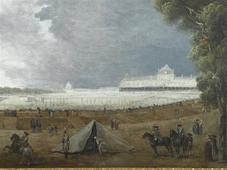 fédération - La Fête de la Fédération (14 juillet 1790) Champ_10