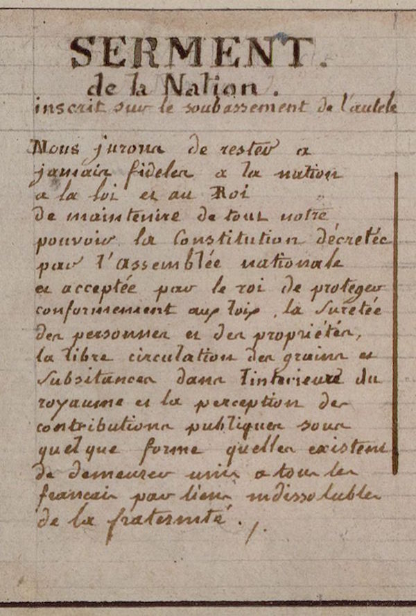 fédération - La Fête de la Fédération (14 juillet 1790) Export21