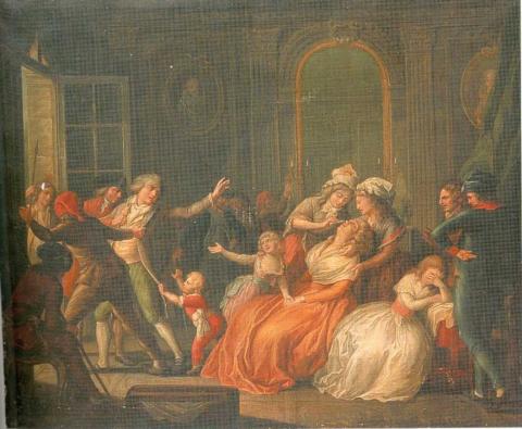  Les adieux de Louis XVI à sa famille, 20 janvier 1793 F8d3b810