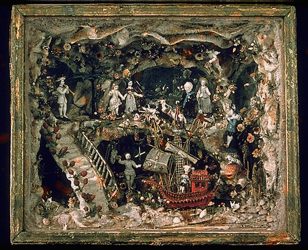 Dioramas et crèches du XVIIIe siècle Grot210
