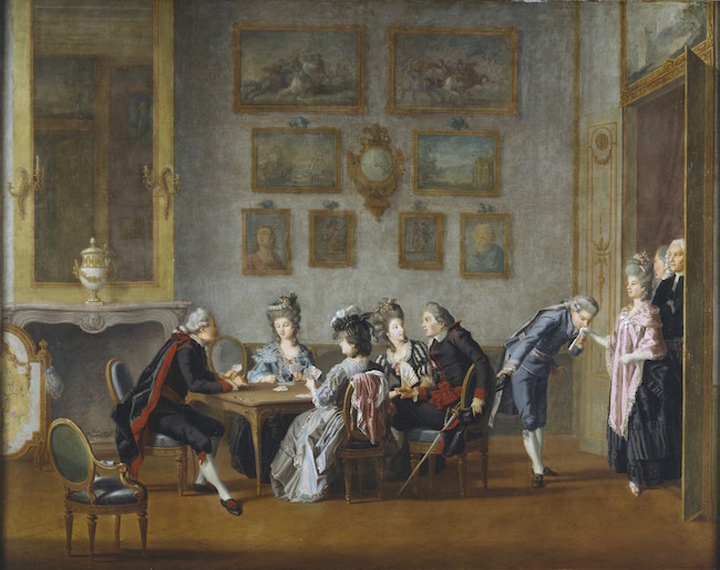 Les jeux de cartes au XVIIIe siècle : Lansquenet, Breland, Pharaon, Piquet, Hombre etc.  Jeux_c11