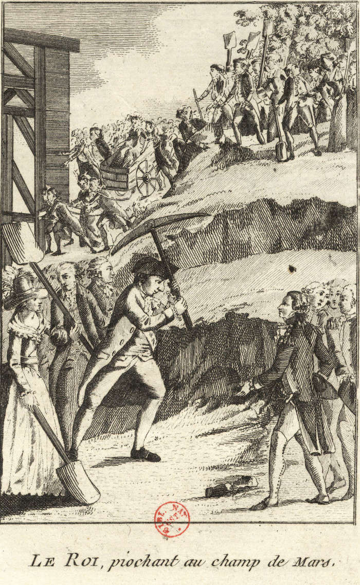 fédération - La Fête de la Fédération (14 juillet 1790) Le_roi10