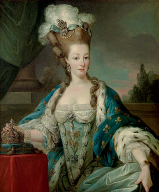 Marie-Antoinette - cercle de Carl Vanloo Marie_98