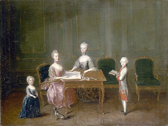 Portraits de Marie-Antoinette, enfant et jeune archiduchesse - Page 5 Meyten11
